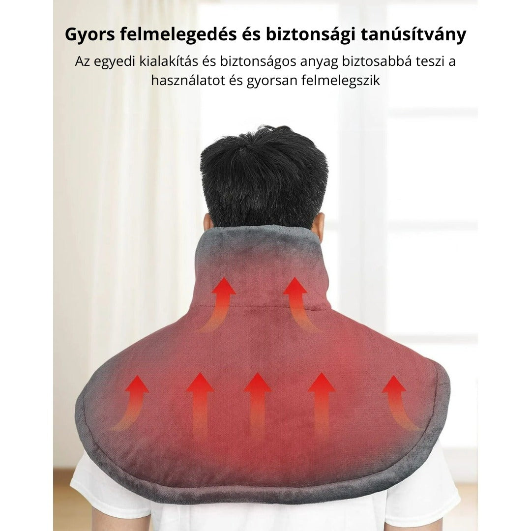 Elektromos váll- és nyakmelegítő masszírozó