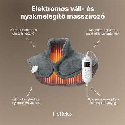 Elektromos váll- és nyakmelegítő masszírozó